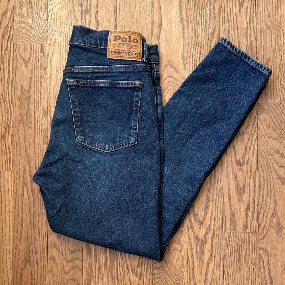 Polo by Ralph Lauren Jeans • Size 30x29 • Classic Blue Dress • Great Condition